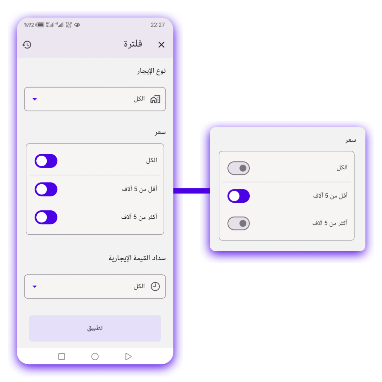 Ajbarly for-rent filter by price